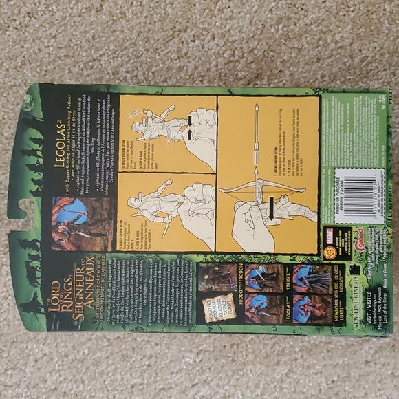 The Lord of the Rings The Fellowship of the Ring Legolas NIB - Picture 2 of 4